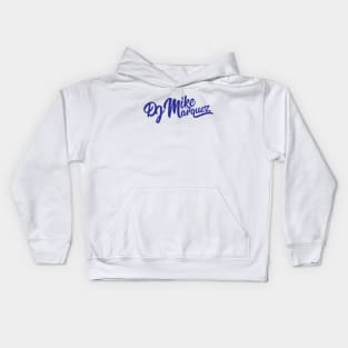 DJ Mike Marquez (Blue Logo) Kids Hoodie